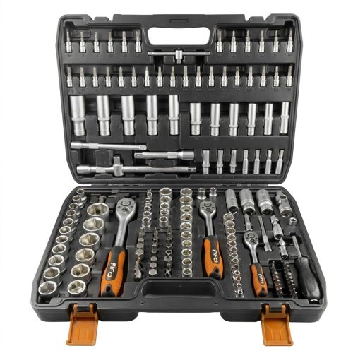 Coffret d'outils 1/4" - 3/8" - 1/2" (172 pièces)