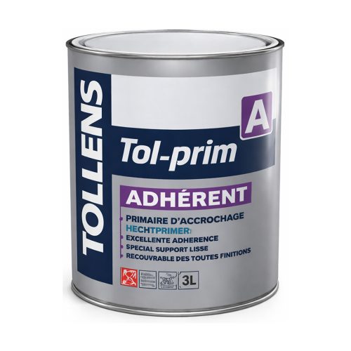 PEINT A L’HUILE 1L TOLLENS TOL-PRIM ADHERENT MAT "NET"