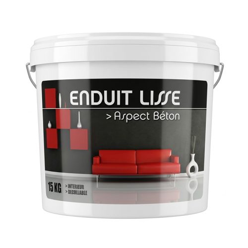 ENDUIT LISSE ASPECT BETON 15KG "NET"